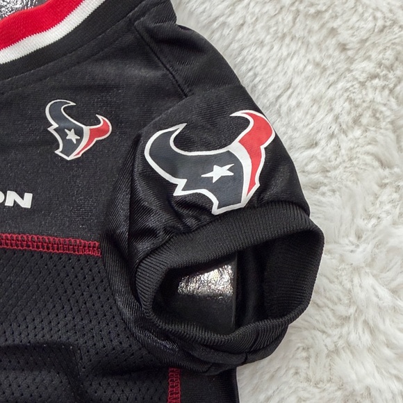 NFL Houston Texans Black Pet Jersey,Size L - Picture 9 of 16